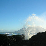 Der Tafelberg vom Bloubergstrand aus gesehen