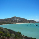 Eine Lagune im Westcoast National Park
