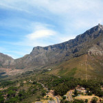 Blick auf den Tafelberg vom Lions Head aus